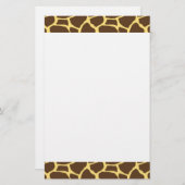 Giraffe Briefpapier (Voorkant / Achterkant)
