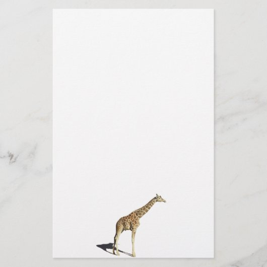 Giraffe Briefpapier (Voorkant)