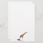 Giraffe Briefpapier (Voorkant / Achterkant)