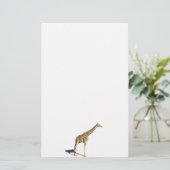 Giraffe Briefpapier (Staand voorkant)