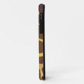 Giraffe Brown and Yellow Print Case-Mate iPhone Case (Achterkant/links)