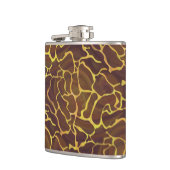 Giraffe Brown and Yellow Print Heupfles (Links)