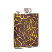 Giraffe Brown and Yellow Print Heupfles (Rechts)