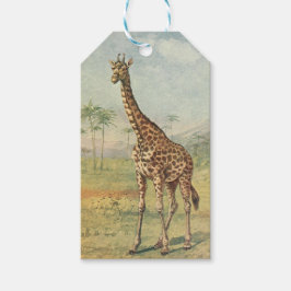  Giraffe Cadeaulabel