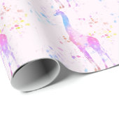 Giraffe Cadeaupapier (Rol Hoek)