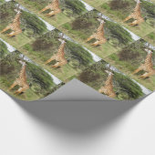 giraffe cadeaupapier (Hoek)