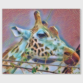 GIRAFFE CADEAUPAPIER (Vlak)