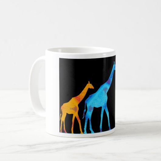 Giraffe Café Mug (Devant gauche)