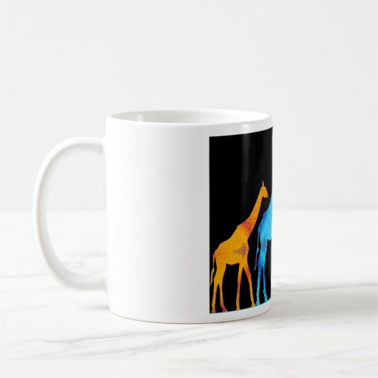 Giraffe Café Mug (Gauche)