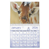 Giraffe Calendrier 2020 (Jan 2026)