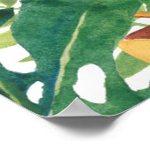 Giraffe Calf, Baby Oerwouden, Safari Animal Poster (Hoek)