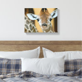 Giraffe Canvas Afdruk (Insitu (Slaapkamer))