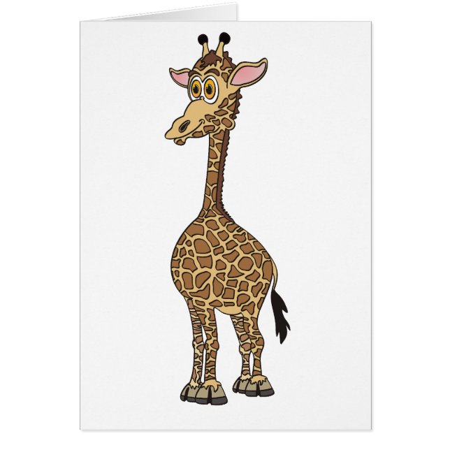 Giraffe Cartoon (Voorkant)