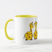 Giraffe cartoons mok (Links)