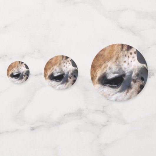 GIRAFFE CONFETTI (Voorkanten)