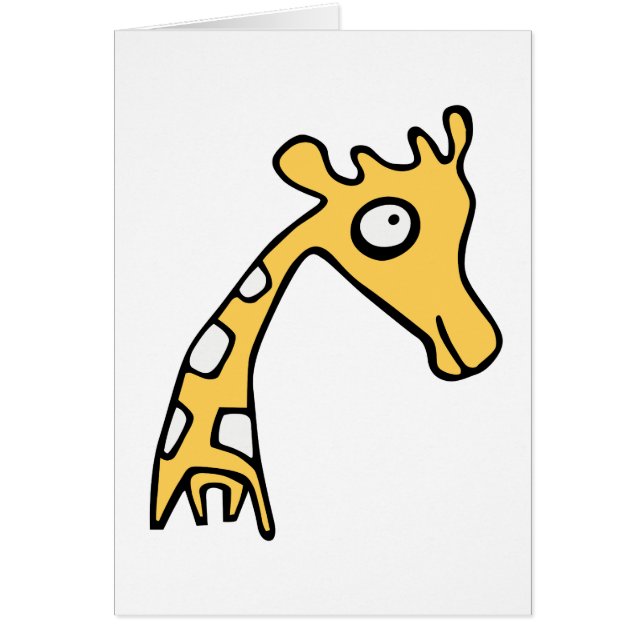 Giraffe cool illustration (Devant)
