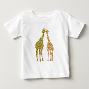 Giraffe Couple bébé T-shirt famille