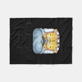 Giraffe Couple Cute Love This Is Our Cuddle  Fleece Deken (Voorkant (Horizontaal))