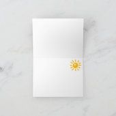 Giraffe - dank u bedankkaart (Binnen)