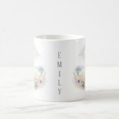 Giraffe d'aquarelle de printemps - Mug d'enfant (Centre)
