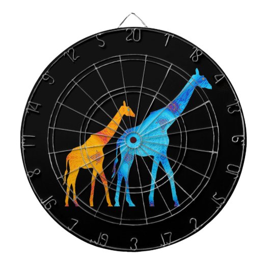 Giraffe Dartbord (Voorkant)