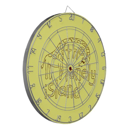 Giraffe Dartbord (Voorkant Links)