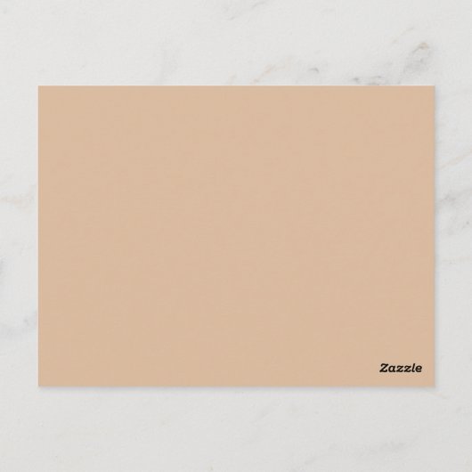 Giraffe das Safari Tier Aquarell Briefkaart (Achterkant)