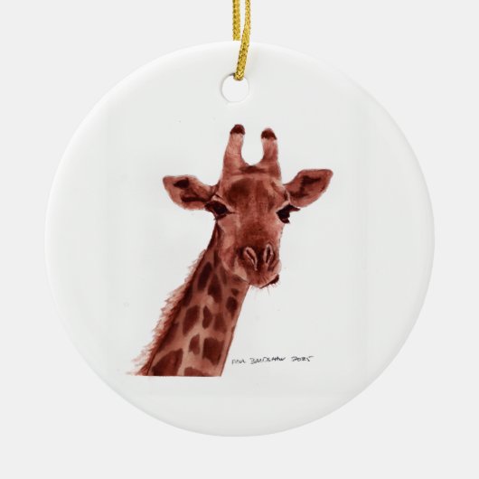 giraffe decoratie (Voorkant)