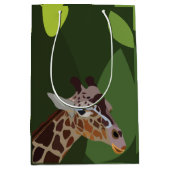 Giraffe Dier Giraffe Medium Cadeauzakje (Voorkant)