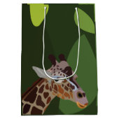 Giraffe Dier Giraffe Medium Cadeauzakje (Achterkant)
