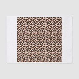 Giraffe Dierenpringspatroon Tissuepapier