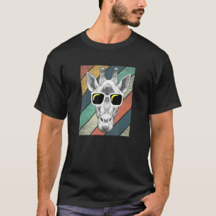 Giraffe dierentuin met foefasering T-shirt