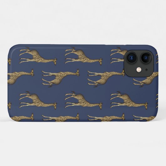 Giraffe d'or Marine coque iphone BlueCase-Mate (Dos (Horizontal))