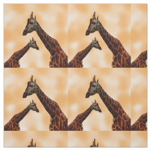 Giraffe Double Trouble, Katoenen Stof