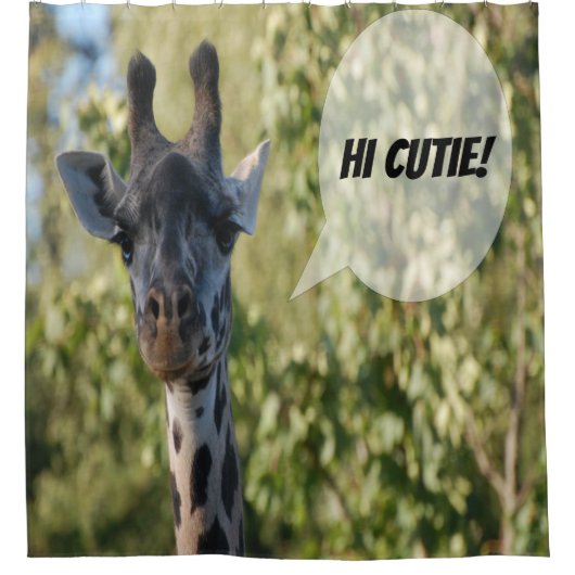 Giraffe Douchegordijn (Voorkant)