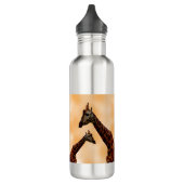 Giraffe Dubbele problemen, Waterfles (Links)