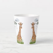Giraffe Duo Mug – Safari Illustration (Devant)