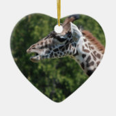 Giraffe Eating Ornament (Voorkant)