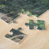 Giraffe Eet Sluiten Legpuzzel (Zijkant)