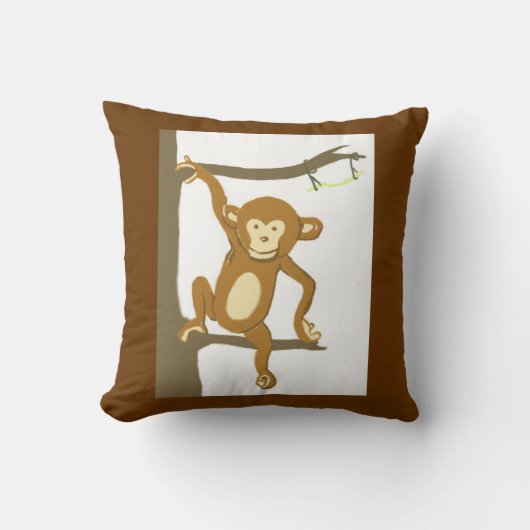 Giraffe en Amerikaanse MoJo Pillow Kussen (Voorkant)