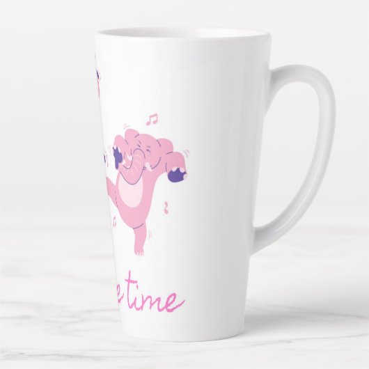 Giraffe en olifant mokken (Rechts)