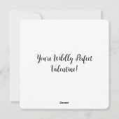 Giraffe en olifant Valentijn Feestdagenkaart (Achterkant)