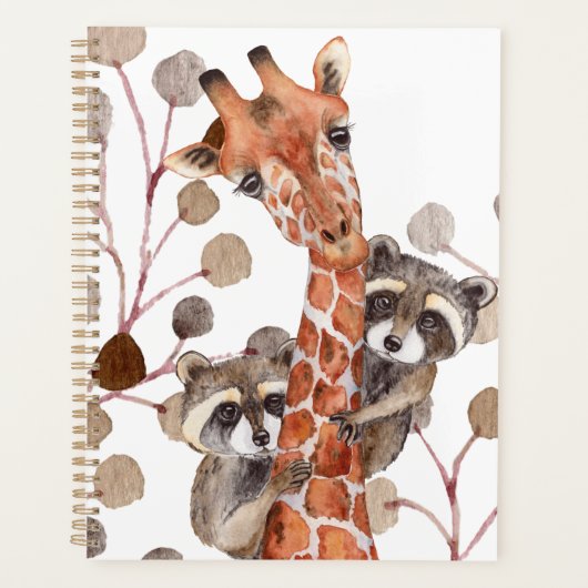 GIRAFFE EN TOOTIES PLANNER (Voorkant)