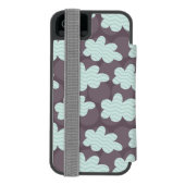 Giraffe en wolken incipio iPhone portemonnee hoesje (Agenda Achterkant)