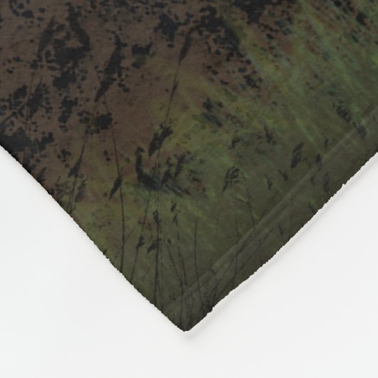 Giraffe et Lune | Couverture en polaire personnali (Coin)