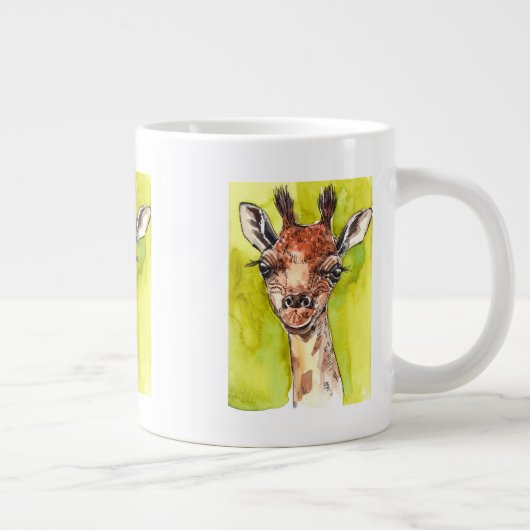 Giraffe Extra Grote Beker (Rechts)