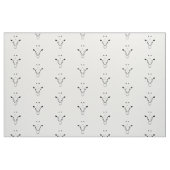 Giraffe Face Silhouette Stof (Fat Quarter)