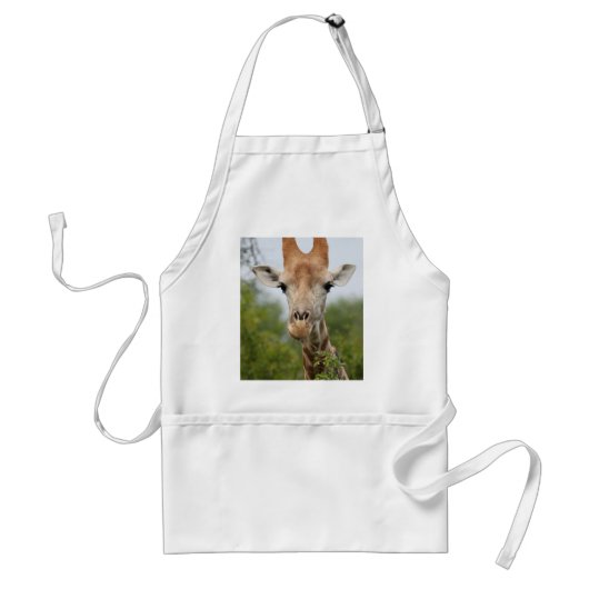 Giraffe Face Standaard Schort (Voorkant)