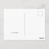 Giraffe Familie Briefkaart (Achterkant)