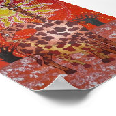 Giraffe Familie Poster (Hoek)